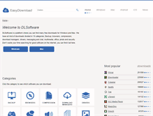 Tablet Screenshot of easydl.net